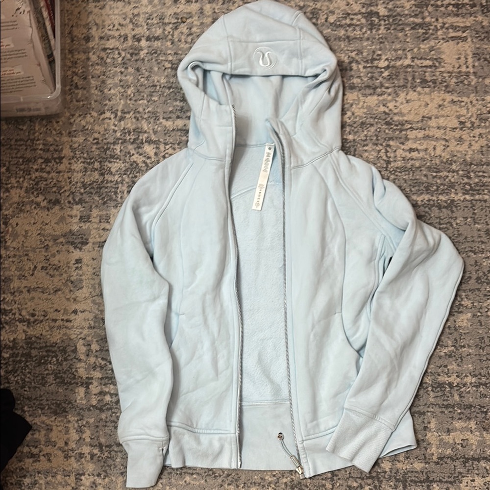 Lululemon Light Blue Hoodie